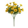 Ramo Simulado al por Mayor Transfronterizo Girasol Margarita Pequeña Boda Decoración del Hogar Crisantemo Silvestre Flor de Seda Pequeña Fresca
