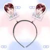 Diadema de Resorte 3D Ziyu Diadema Pasador Merchandising de Concierto Soporte Mismo Estilo Tiktok