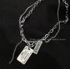 Collar de piedra de ópalo líquido para mujer, moda de verano, cadena de clavícula de Spice Girl, diseño de nicho ligero y lujoso, accesorios de collar con sentido de locura