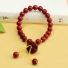Pulseira de Aiyu Cinnabar Areia Dourada Roxa Fivela da Paz Pulseira Estilo Étnico Atacado de Fábrica Transmissão ao Vivo Dropshipping S4021703