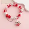 Pulsera de Joyería de Nuevo Estilo, Joyería de Cuentas de Cristal Estilo Coreano, Pareja, Estudiante, Pulsera Infantil, Joyería para Niñas al por Mayor