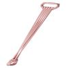 Banda elástica ajustable de 8 hilos para entrenamiento de espalda con 8 cuerdas para mujer con hombros descubiertos y espalda hermosa.