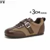 Cuero genuino, estilo Melard, estampado de leopardo retro, zapatillas de entrenamiento alemanas, unisex, nueva colección otoño 2026, zapatillas casuales, zapatos estilo Forrest Gump