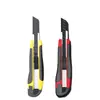 Cúter con hoja negra, cuchillo de acero inoxidable engrosado para papel tapiz, cúter industrial duradero, cuchillo para mensajero, cortador de papel, abrecajas
