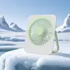 Ventilador Pequeño de Escritorio Silencioso Mini Ventilador Eléctrico Pequeño Ventilador de Pared Pequeño Portátil Alimentado por USB Regalo para Oficina