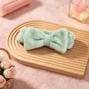 Nova Faixa de Cabelo de Pelúcia Estilo Coreano para Meninas Estudantes, Placa Luminosa, Laço, Rosto Fofo, Faixa de Cabelo para Lavar o Rosto, Faixa de Cabelo para Pressionar Maquiagem