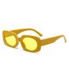Nuevas Gafas de Sol Cuadradas de Moda Gafas de Sol de Color Caramelo de Tendencia Gafas de Sol Retro de Estilo Callejero Transfronterizo Europeo y Americano para Mujer