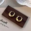 Brincos de Gota de Água de Luxo Leve Estilo Francês com Argola Simples Brincos Novo Estilo Popular 2024 para Design de Nicho Feminino Brincos Elegantes