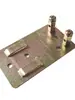 Placa de Fijación para Cable de Fibra Óptica Galvanizada de Dos Postes, Tres Postes, Cuatro Postes, Base de Fijación de Fibra Óptica, Dispositivo de Fijación de Cable, Accesorios para Caja de Distribución de Fibra