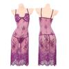 Ai Ruru Lencería Sexy Reina de la Noche Ropa Temática Sexy Delgada Atractivo Apasionado Conjunto de Malla Transparente 5521