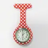 Popular Reloj de Pulsera Redondo para Enfermera con Transferencia de Agua y Estampado Colorido, Correa de Silicona, Reloj de Moda Universal para Estudiantes Mujeres, Esfera al por Mayor