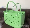 Lindos accesorios para vacaciones de verano, bolso de hombro de EVA, bolso de playa mini de gelatina DIY, bolso de mano