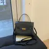 Bolso Tote Retro de Gran Capacidad para Viajes Diarios de Mujer 2025 Invierno Nuevo Estilo Casual de Alto Valor Bolso de Hombro Cruzado