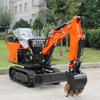 Microexcavadora de 2 toneladas EZ-08 para fácil limpieza de césped