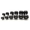 Mancuernas Redondas Personalizadas al por Mayor para Gimnasio, Entrenamiento Muscular de Brazos, Entrenamiento Físico para Hombres, Mancuernas Redondas Recubiertas de Goma