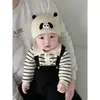 Toucas para Bebês para Outono e Inverno, Toucas de Lã Tricotadas Fofas, Toucas Quentes para Recém-Nascidos e Bebês, Toucas Modernas para Bebês de Poucos Meses