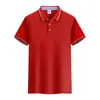 Camisa polo de hielo ropa de trabajo verano holgada manga corta cuello de solapa camisa publicitaria con impresión camisa cultural corporativa bordado