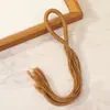 Cordón de Hilo de Algodón Estilo Xizang con Cáscara de Fruta Llavero DIY Cuerda Trenzada Hecha a Mano Cuerda de Colgante Semi-Terminada Accesorios de Joyería Venta al por Mayor