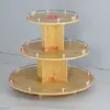 Suporte de exibição redondo, balcão ilha, vitrine de madeira, estante de exibição para supermercado, suporte de exibição para produtos, itens para bebês e maternidade, lanches