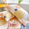 Par de Fundas de Almohada de Algodón Puro, Fundas de Almohada de Algodón Puro para el Hogar de Niños Funda Individual para Relleno de Almohada 48X74Cm Individual Verano 2