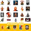 50 Pegatinas de Lucha Libre Pegatinas de Graffiti Transfronterizas Personalizadas Periféricas DIY Funda de Teléfono Pegatinas para Maletas Impermeables