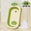 Bañera Plegable para Bebé Bañera para Sentarse y Acostarse Infantil para Niños Uso en Casa Uso para Recién Nacidos Niños