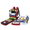 Cremallera Impermeable Gran Capacidad 6 Bolsas Pequeñas Nivel de Inyección Mochila de Rescate de Emergencia Mochila
