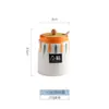 Botella de cerámica de un solo recipiente y una sola lata para condimentos, lata de sal, utensilios de cocina, caja de condimentos, frasco de condimentos, lata de condimentos, estante para condimentos lote ke