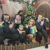 Nuevas gafas decorativas navideñas para adultos y niños, regalo de Navidad, suministros para fiestas, marcos de gafas creativos, venta al por mayor