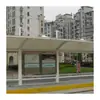 Estructura de Membrana Personalizada de Fábrica Cobertizo de Estacionamiento Estación de Autobuses Cobertizo para Automóviles de Pasajeros Cobertizo para Automóviles Estación de Autobuses Cobertizo de Estructura de Membrana para Automóviles Venta al por Mayor
