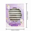 Caja de Regalo para Pestañas Postizas Transfronterizas Empaque Ocho Filas Yf65 Serie de Dibujos Animados Dulces Pestañas Postizas Naturales Sin Pegamento