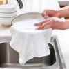 Não solta fiapos facilmente panos de limpeza de pratos esponja de cozinha pano de limpeza de mesa absorvente toalha de prato grossa dupla face
