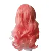 Peluca Película Descendientes 4 Peluca Descendientes 4 Sucesor Starlight Reina de Corazones Peluca Enrollada a Mano Cabello Rizado Rosa