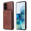 Para Samsung S23 Capa de Celular Magnética para Cartões S20ultra Carteira S10 Suporte para Celular Capa de Couro NOTE10