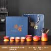 Caixa de Presente Simples e Luxuosa, Bule, Conjunto de Chá, Bule Doméstico, Conjunto Completo de Bandeja de Chá de Cerâmica, Lembrança Personalizada
