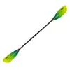 Pá de Caiaque KOETSU Verde Transparente KAYAK Fibra de Carbono Fibra de Vidro Pá Haste de Carbono Barco Oceânico Cabeça Dupla