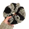 Diadema de Lana Suave Tejida Estilo Coreano para Mujer 2025 Nuevo Otoño e Invierno Accesorios para el Cabello Goma para el Cabello Cuerda para Cola de Caballo