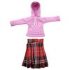 Roupas para Boneca de 6 Polegadas 30cm Troca de Roupa Brinquedos Conjunto de Moda Saia Moletom Casual Menina Fofa Em Estoque Moletom