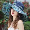 Sombrero para Mujer Verano Estilo Coreano Todo Fósforo Playa Cubre Rostro Anti-ultravioleta Grande Sombrero de Sol para Playa Parasol Protector Solar Sombrero de Paja