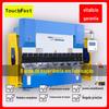 TOUCHFAST 80 toneladas 1,6 metros pequena máquina dobradeira CNC servo-hidráulica máquina dobradeira hidráulica de chapa metálica