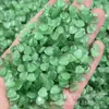 Pedra Olho de Gato em Formato de Coração 8mm Anel de Base Plana em Formato de Coração Superfície Fina Trevo de Quatro Folhas Splicing Acessórios Pedra Solta em Formato de Coração de Pêssego Inlay