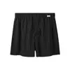 Calzoncillos de Rayas de Moda para Hombre Algodón Puro Ropa Interior para Hombre Calzoncillos Holgados para Hombre Pantalones para Casa