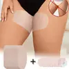 Almohadillas antirozaduras para muslos de tela no tejida para hombres y mujeres, dispositivo antifricción, vendajes protectores para las piernas, transpirables para deportes y tacones altos de verano