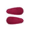 Amazon transfronterizo mini pinza BB para niños clip de tela con forma de gota de agua pinza lateral para flequillo estampado pinza para el pelo de niños pasador 3629