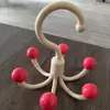 Nuevo Gancho Giratorio para Dormitorio Seis Garras Antideslizante Gancho Multifuncional para Sombrero Ropa Interior Correa Gancho Estante para Secar Ropa del Hogar