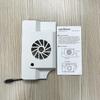 Ventilador de refrigeración de la base del host OLED de Switch con radiador de ventilador Oled azul + almacenamiento de ranura para tarjeta de juego