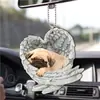 Série Asa de Anjo Criativa de Novo Produto Transfronteiriço Suprimentos para Carro Enfeites para Carro Decorações para Árvore de Natal Decoração de Casa