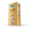 Condones Durex Amor Audaz Ácido Hialurónico Ultra Delgados Invisibles Paquete de 3 001 Ajuste Ceñido Sensación de Estar Desnudo Condones de Seguridad Air