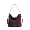 Nova bolsa feminina casual para o dia a dia 2026, bolsa de balde estilosa de grande capacidade, bolsa transversal simples retrô, moda coreana descontraída