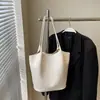 Bolso Tejido para Suegra Bolso de Mano para Mujer Nuevos Bolsos Primavera y Verano 2025 Ropa de Trabajo Gran Capacidad Moda Versátil Bolso de Hombro